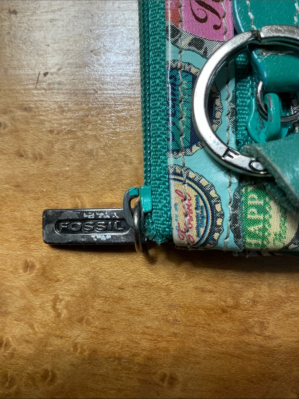Fossil Vintage Bottlecap Change/Wallet/keychain - Picture 4 of 9